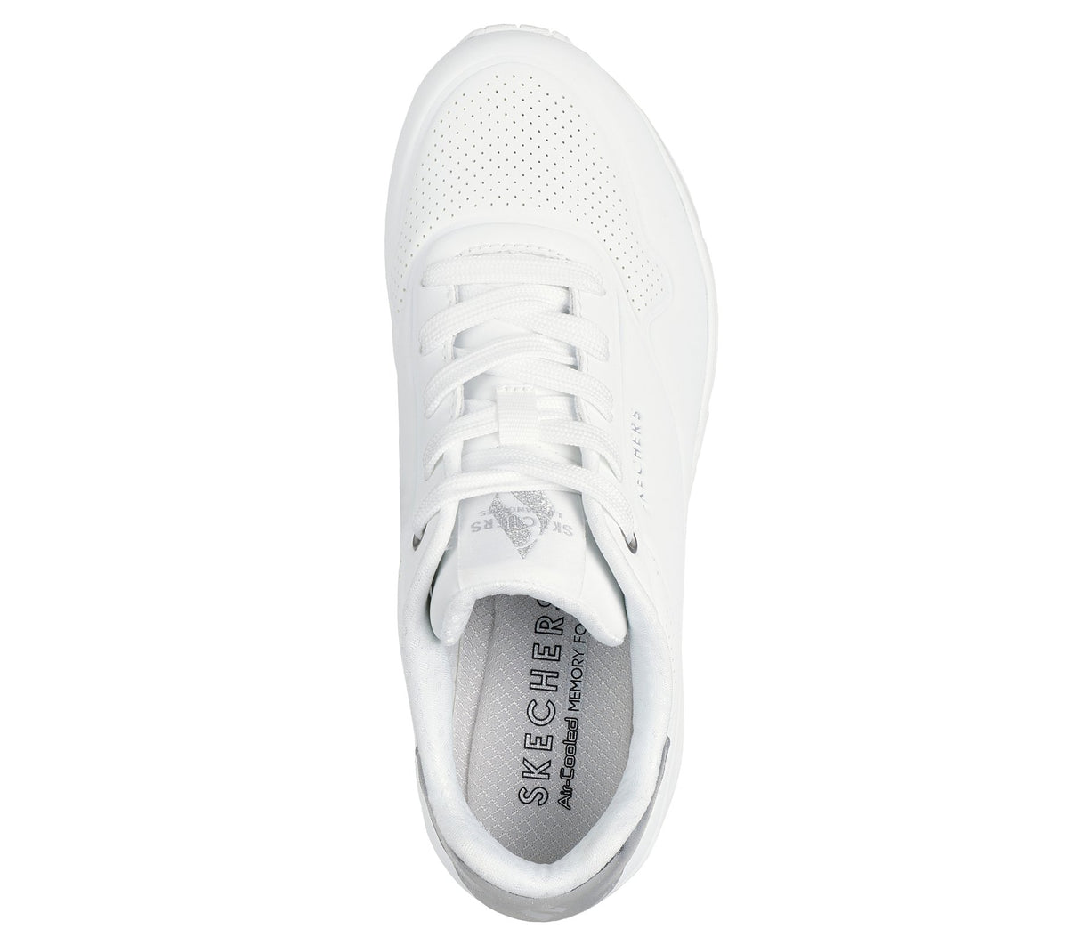 177094/WSL Skechers Donna Uno Golden Air Bianche 26/27