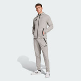 ADIDAS Tuta In Microfibra Grigia