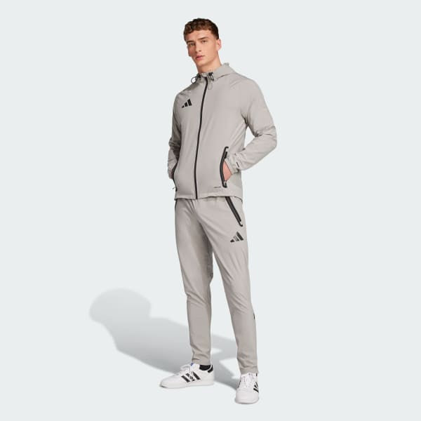 ADIDAS Tuta In Microfibra Grigia