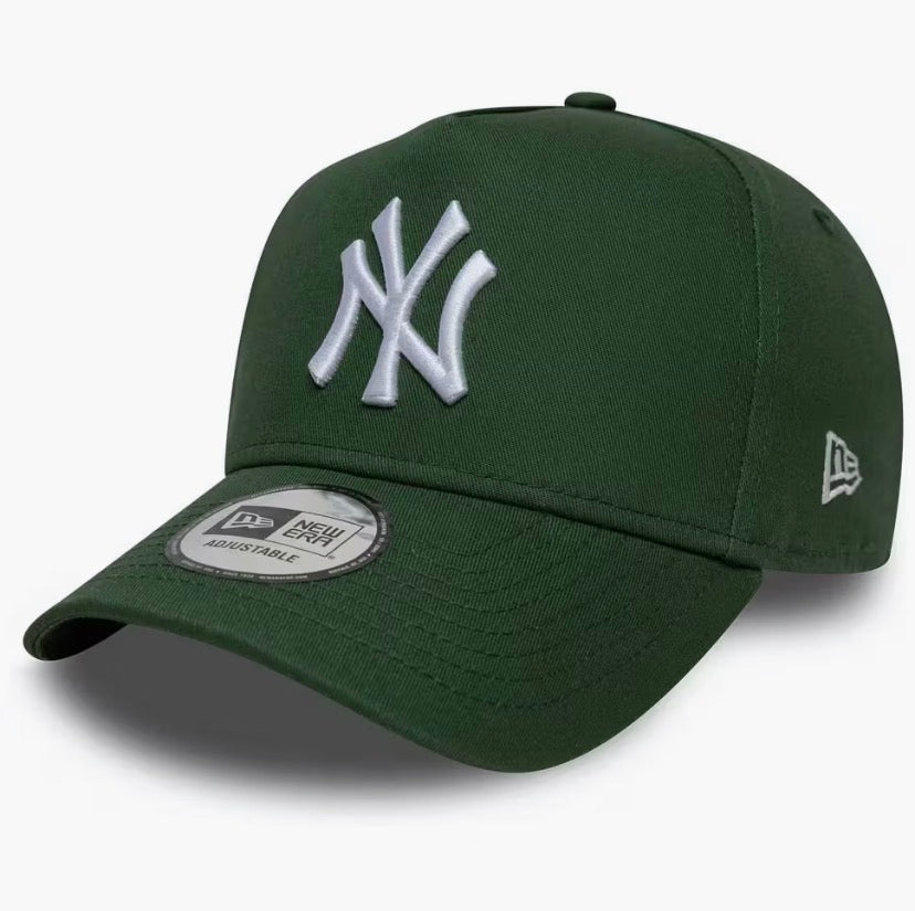 NEW ERA Cappello Verde/Bianco Visiera Curva