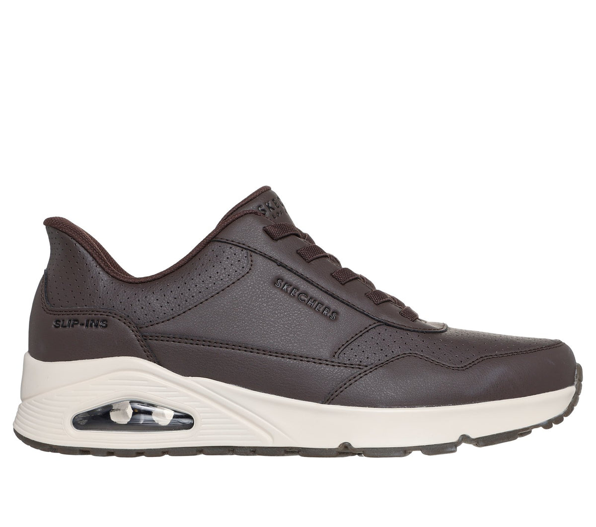 SKECHERS Air Cooled Memory Foam Slip-ins marrone