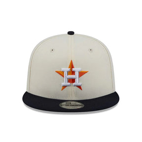 NEW ERA 9FIFTY Cappello Visiera Dritta Houston Beige/Blu