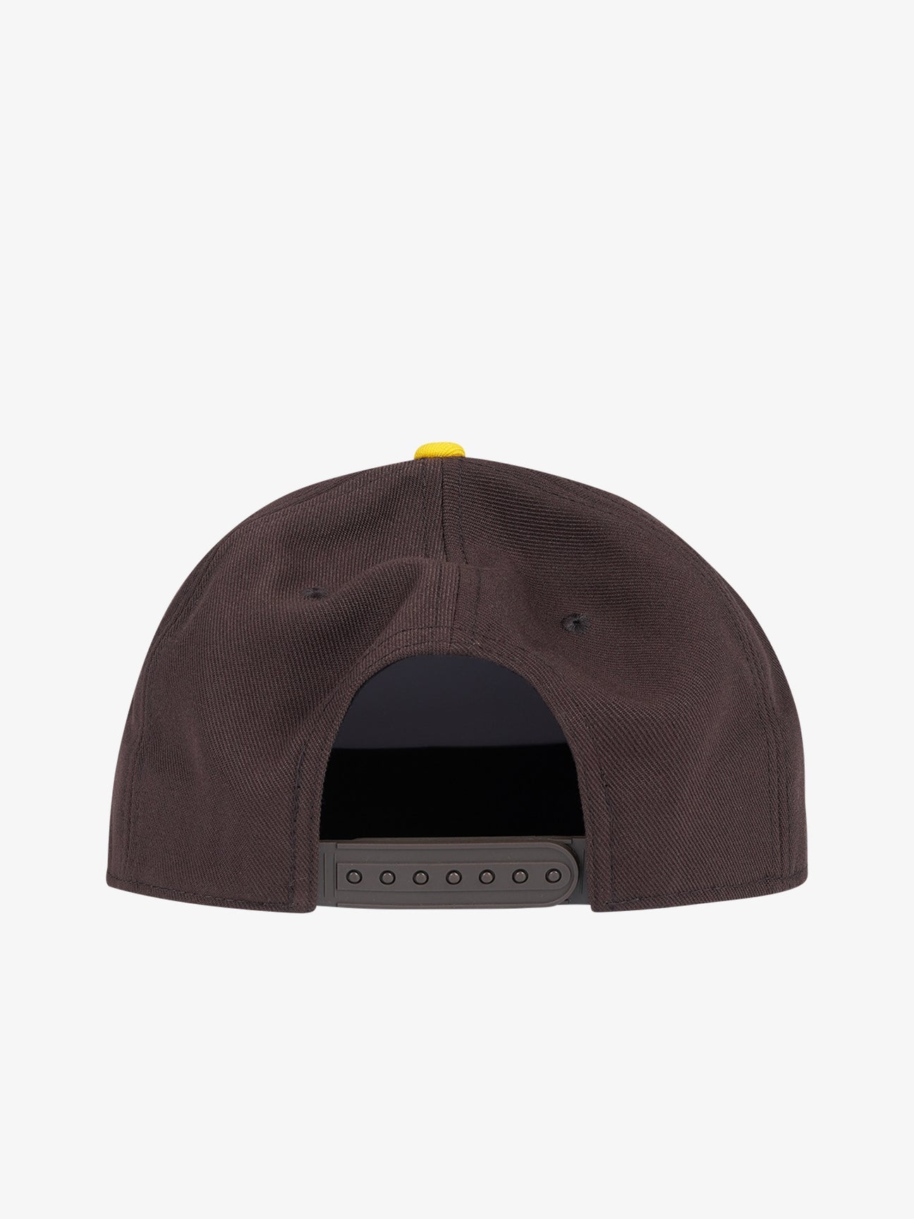NIKE Cappello con visiera piatta san diego padres Marrone/Giallo Con Logo Ricamato