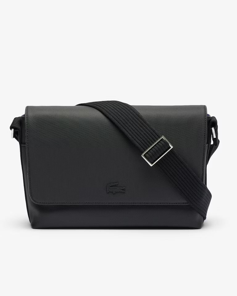 LACOSTE Tracolla Messenger Nera