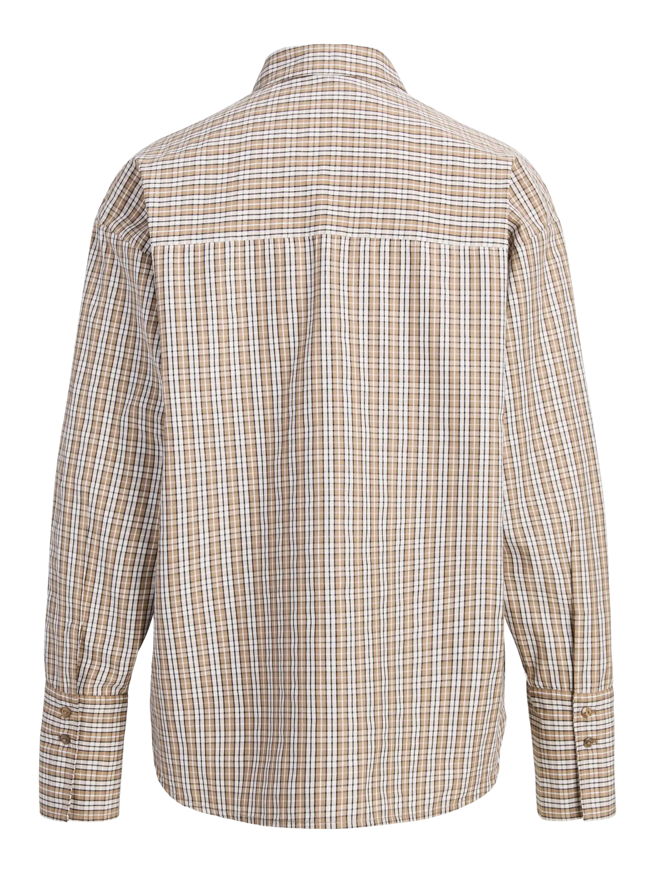 JJXX Donna Jxcaro Camicia A Quadri beige  AW26