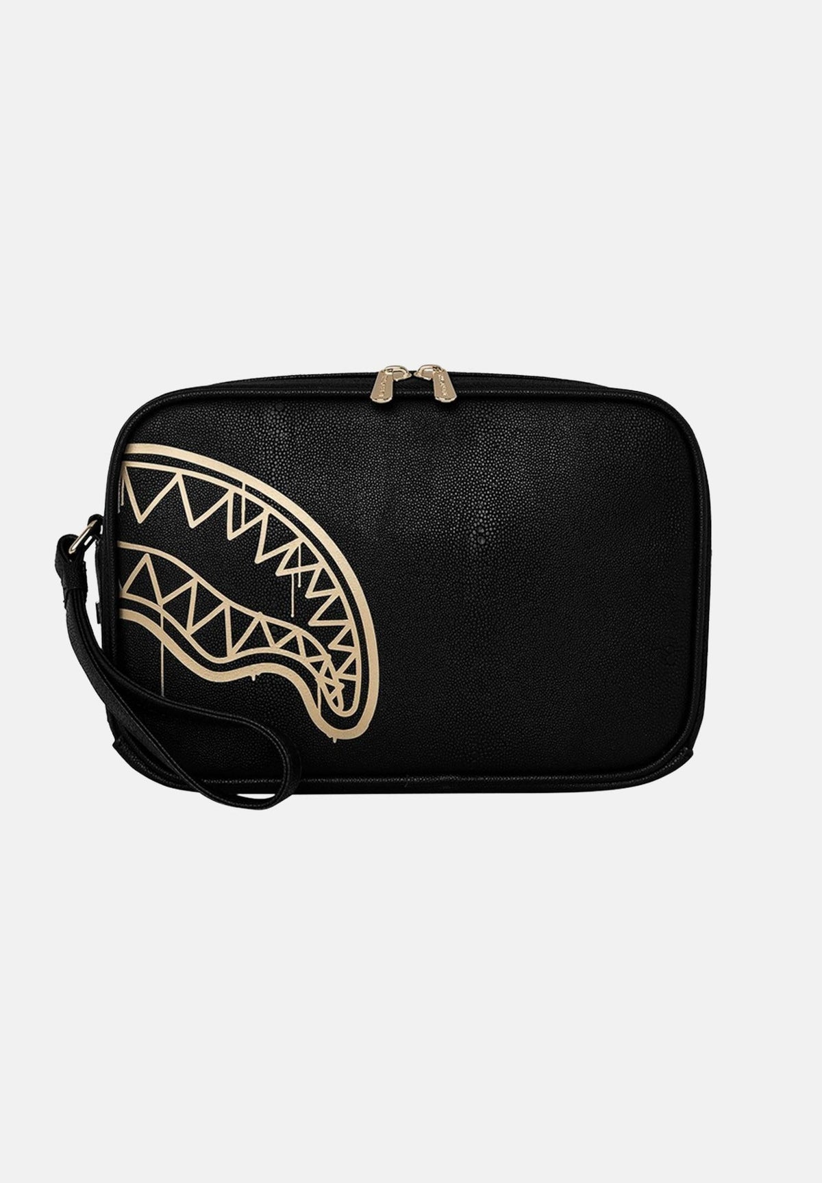 SPRAYGROUND Pochette That Gold Drap nera