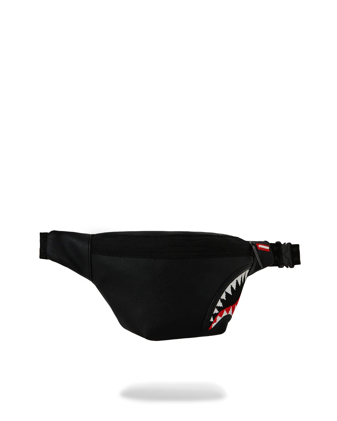 SPRAYGROUND Marsupio FLY KNIT MOUTH SAVVY In Pelle Nero