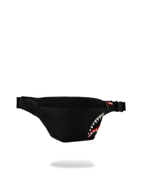 SPRAYGROUND Marsupio FLY KNIT MOUTH SAVVY In Pelle Nero