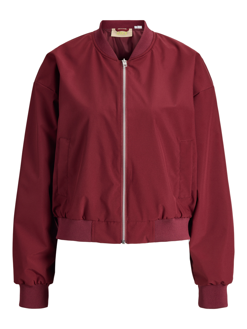 JXELLA GIUBBOTTO BOMBER BORDEAUX DONNA PRIMAVERILE JJXX SS26