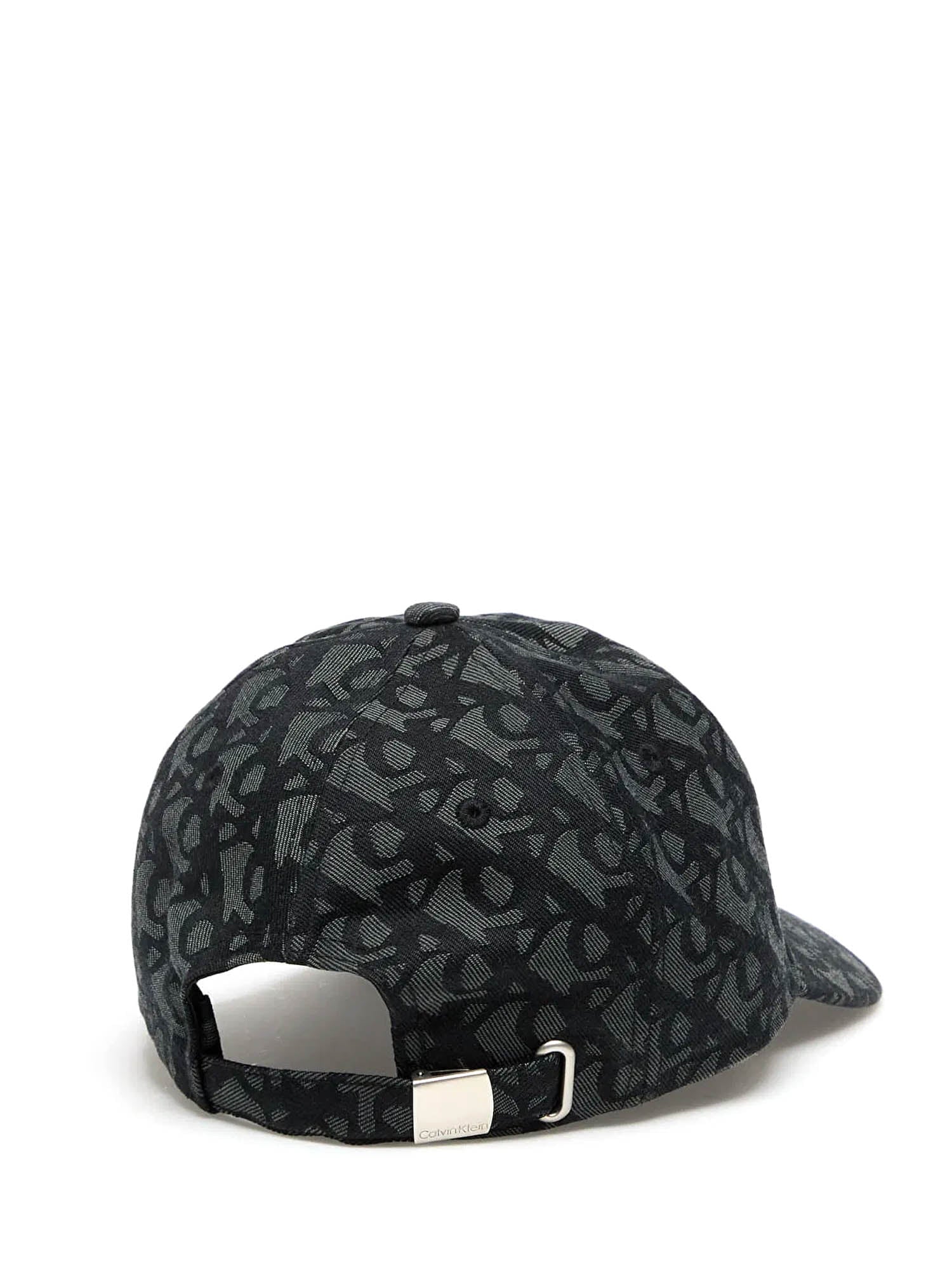 CALVIN KLEIN Cappello Nero/Grigio Visiera Curva