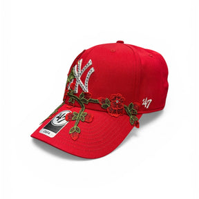 NEW ERA NY CUSTOM RED ROSE DONNA
