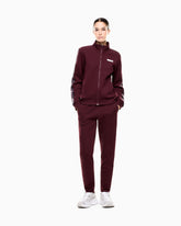 EMPORIO ARMANI DONNA TUTA DYNAMIC ATHLETE IN TESSUTO TECNICO NATURAL VENTUS7 BORDEAUX