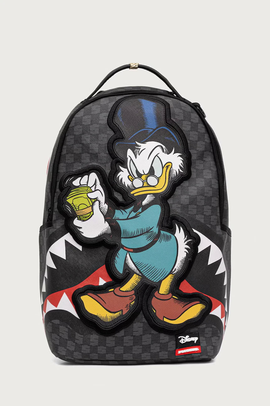 SPRAYGROUND Zaino DISNEY SCROOGE COUNTING MONEY Paperone Nero