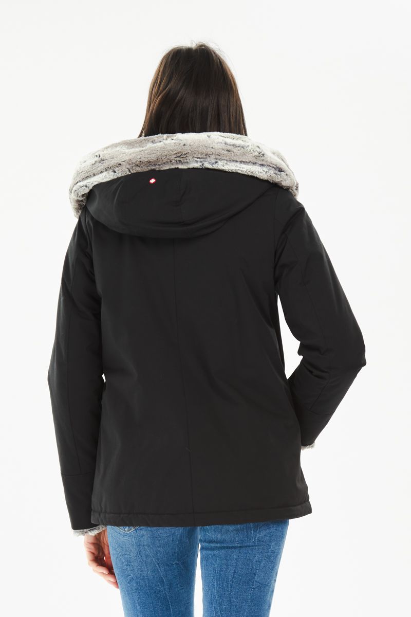 CANADIENS DONNA Giubbotto Parka Anita Nero