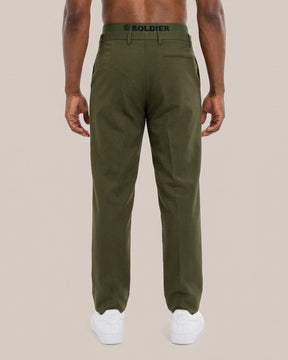 SOLDIER Pantalone Sart Verde Militare