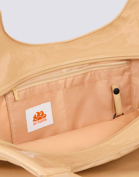 Sundek SUNDEK Chel Bag Borsa Da Mare Lucida Beige - foto 4 - Tommaseo Clothing