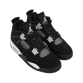 JORDAN 4 Retro White Thunder Nero/Bianco