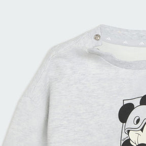 ADIDAS Tuta Felpata Bambina Topolino Grigia