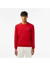 LACOSTE Maglioncino Basic In Cotone Rosso