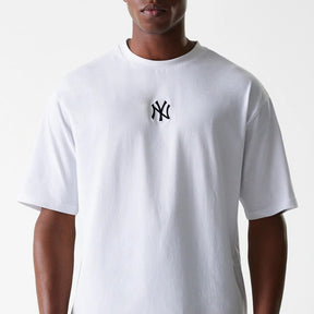 NEW ERA T-Shirt Logo Sul Petto Bianca