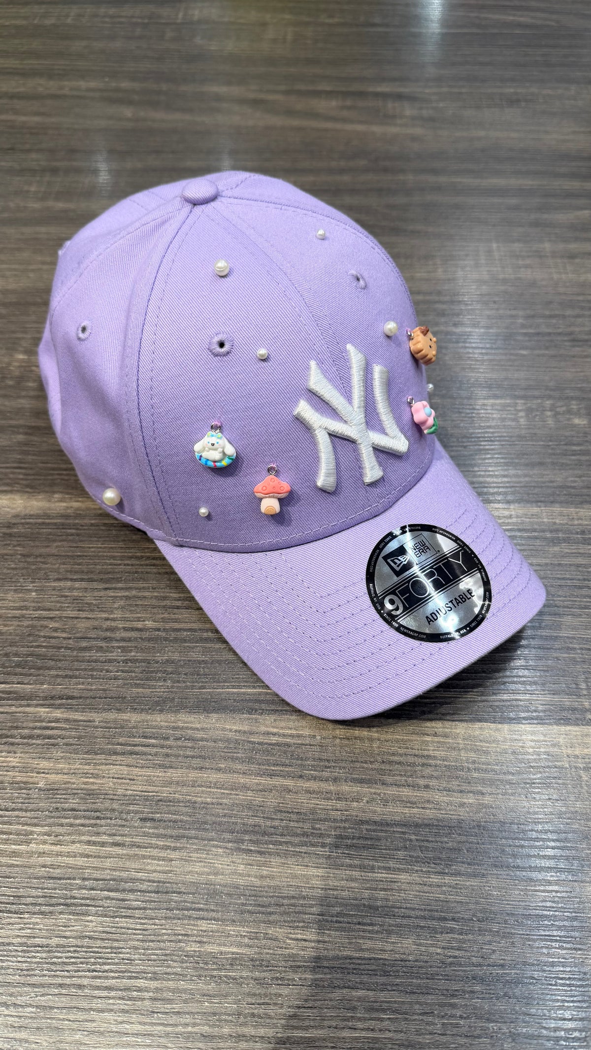 NEW ERA NY CUSTOM VIOLA/BIANCO  DONNA