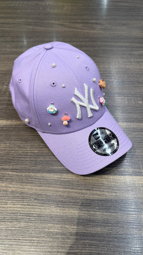 NEW ERA NY CUSTOM VIOLA/BIANCO  DONNA