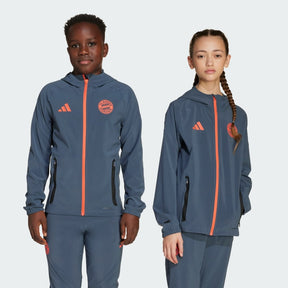Adidas Tuta Completa Bambino Bayern Monaco Grigia