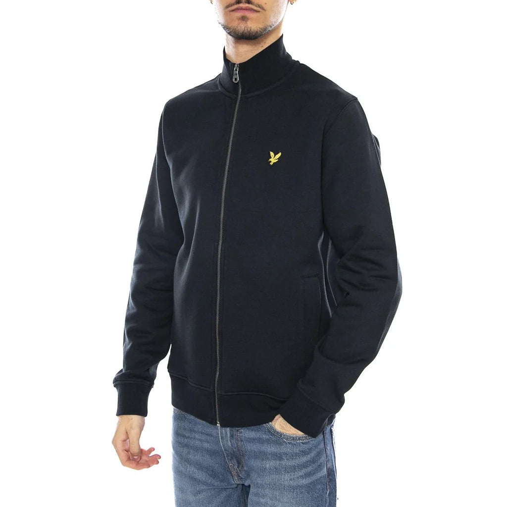 LYLE&SCOTT Felpa Con Zip Senza Cappuccio Nero