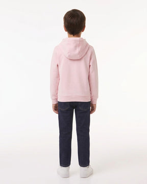 LACOSTE Felpa Con Cappuccio Bambina Rosa