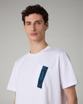 Australian Completino T-Shirt e Pantaloncino Uomo Bianco Blu