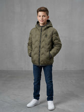 BLAUER Giubbotto Pier Junior Con Cappuccio Bambino Verde