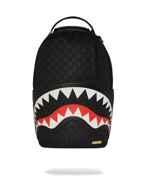 SPRAYGROUND Zaino In Pelle Blackout Sharks In Paris DLXSV Backpack