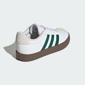 ADIDAS Sneaker Bambino VL Court 3.0 Bianca/Verde
