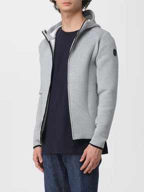 Colmar Felpa In Neoprene Con Cappuccio Grigio
