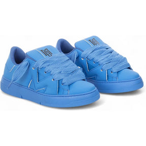 BRIAN MILLS Sneakers in Pelle Made in Italy Mod. LaFrance Celeste