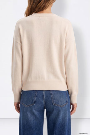 Tiffosi Unforgiven_1 Maglioncino Panna Donna AW26
