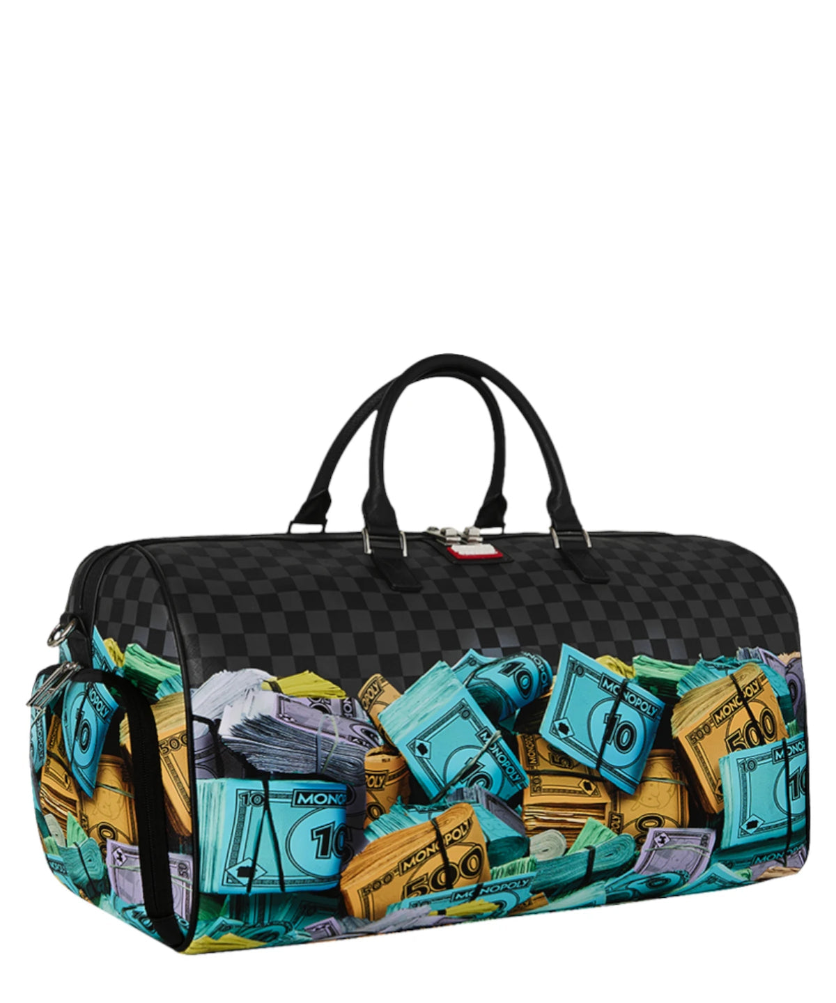 SPRAYGROUND Borsone Monopoly Money Stacks Nero