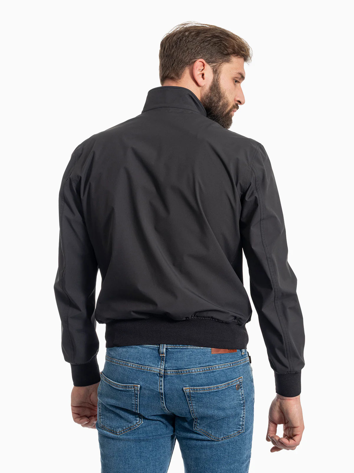 BLAUER Anson Antivento Uomo Senza Cappuccio Nero