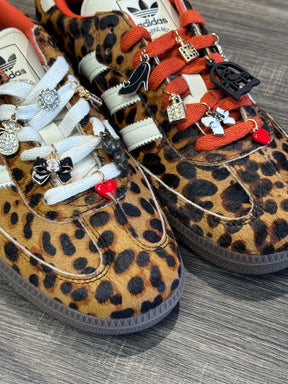 Adidas Samba Leopardate Custom Charm