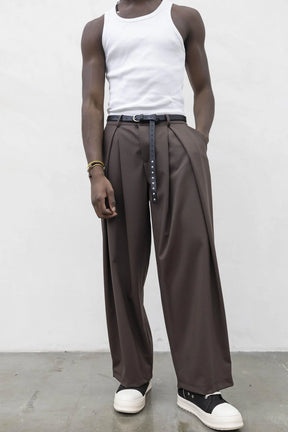 PRESENT DAY Pantalone Super Penc Marrone