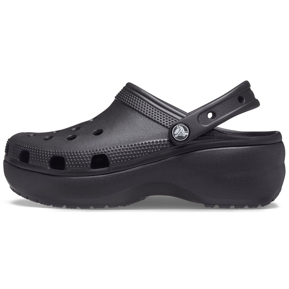 CROCS Ciabatta In Gomma Classic Playform Nera