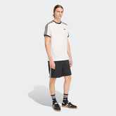 Adidas Originals T-Shirt Tre Strisce Uomo Bianco Nero
