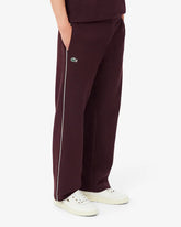 LACOSTE Pantalone Della Tuta Tennis Heritage Bordeux