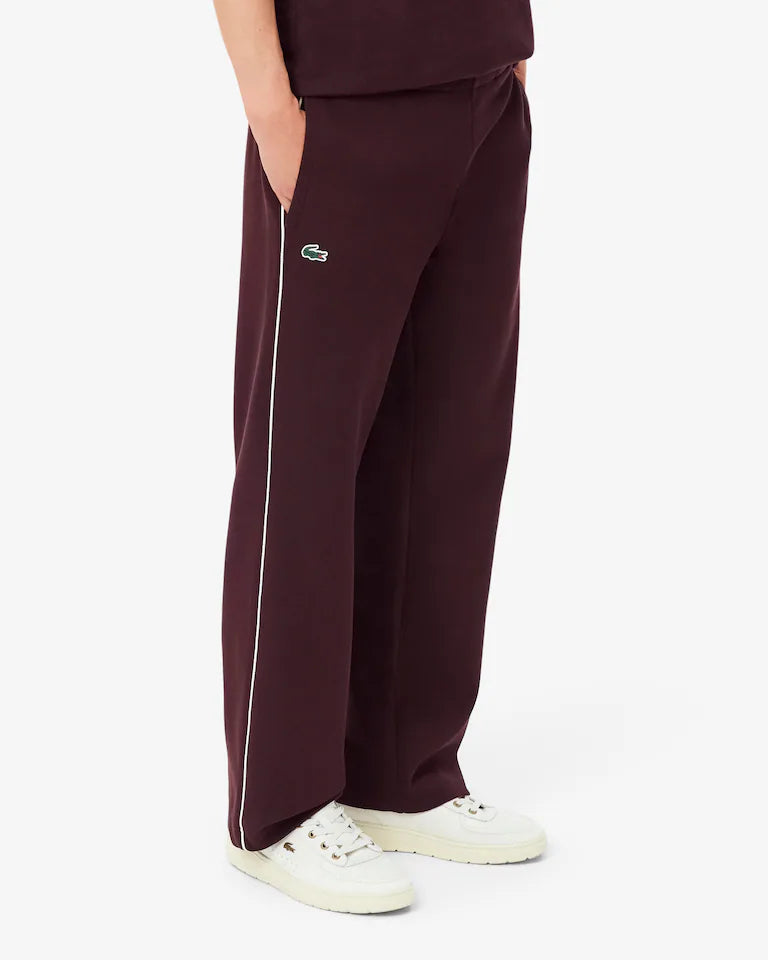 LACOSTE Pantalone Della Tuta Tennis Heritage Bordeux