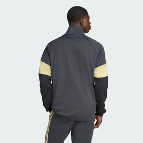 ADIDAS ORIGINALS Tuta LIVERPOOL Acetata Grigio Asfalto/Giallo