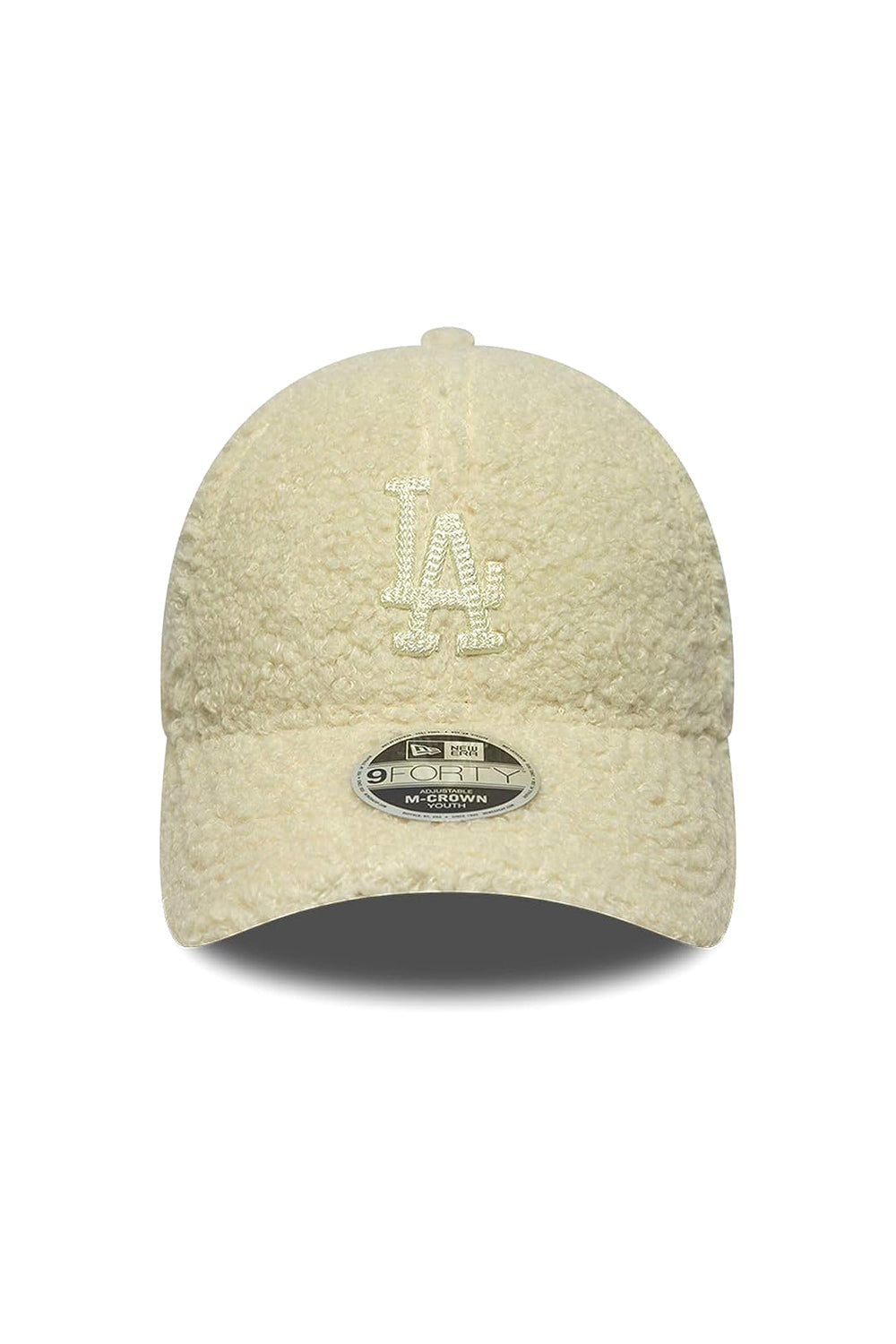 NEW ERA 9FORTY Cappello Pelliccia Logo LA Bianco