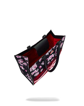 SPRAYGROUND BORSA SAKURA KIMONO TORTUGA Nera/Rosa