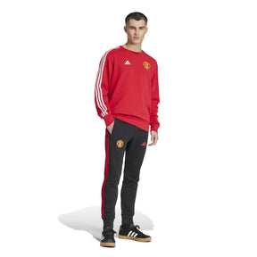 ADIDAS Tuta Manchester United Leggera In Cotone Rossa/Nera