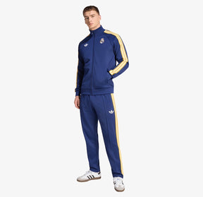 ADIDAS ORIGINALS Tuta Real Madrid Acetata Blu e Gialla