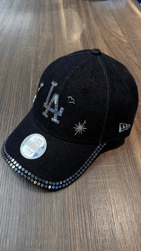 NEW ERA CUSTOM LA IN DENIM NERO